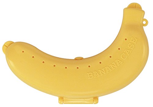 Skater portable banana case bananas Mamoru-kun banana container yellow NEW_1
