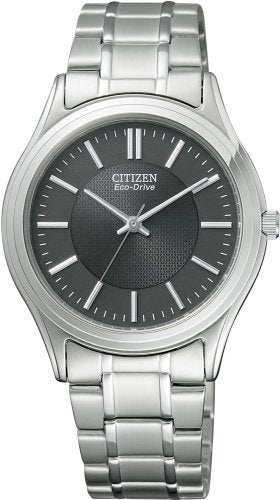 Citizen Collection Eco-Drive FRB59-2453 Solar Men's Watch Simple Adjust Silver_1