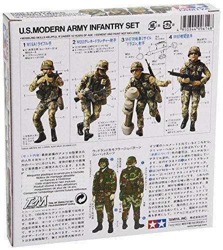 TAMIYA 1/35 U.S. Modern Infantry Set Model Kit NEW from Japan_2