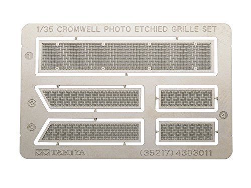 TAMIYA 1/35 German Tiger I Early Production Photo-Etched Grille Set Kit NEW_1