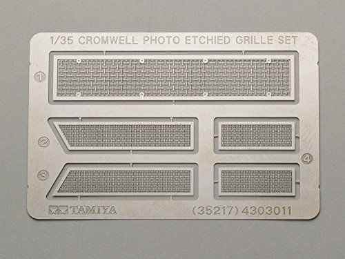 TAMIYA 1/35 German Tiger I Early Production Photo-Etched Grille Set Kit NEW_2