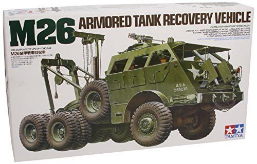 TAMIYA 1/35 M26 Armored Tank Recovery Vehicle Model Kit NEW from Japan_1