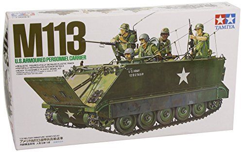TAMIYA 1/35 U.S. M113 Armored Personnel Carrier Model Kit NEW from Japan_1