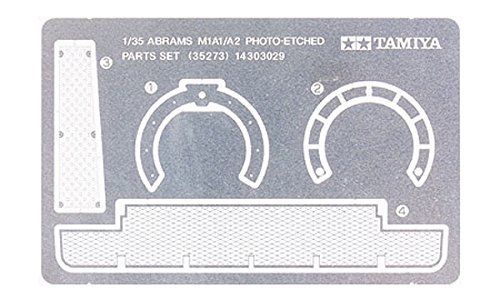 TAMIYA 1/35 M1A1/A2 Abrams Photo-Etched Parts Set Kit NEW from Japan_1