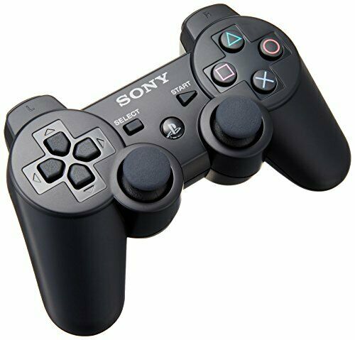 sony ps3 Wireless Controller DUALSHOCK 3 Black NEW from Japan_1