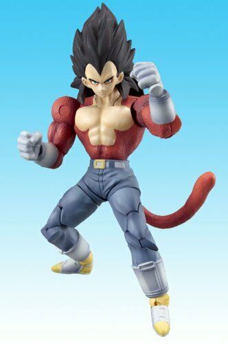 Bandai Dragon Ball GT Hybrid action Choryuden Super Saiyan 4 Vegeta Figure NEW_2