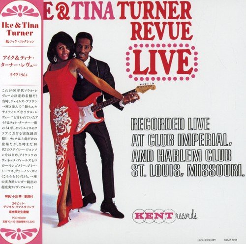 Ike & Tina Turner Live 1964 Limited Edition CD PCD-93058 LP Paper Sleeve NEW_1