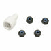 Kyosho color nylon nut (black) parts for RC NEW from Japan_1
