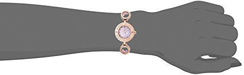 Anne Clark Wrist Watch 1P Diamond Moving Color Stone AT-1008-17PG NEW from Japan_4