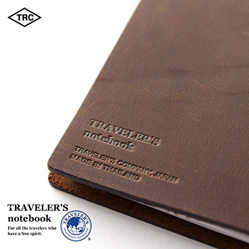 Traveler's Company : Traveler's Notebook : Leather Cover : Brown NEW from Japan_2