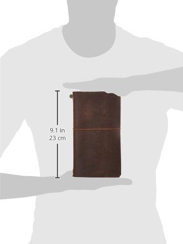 Traveler's Company : Traveler's Notebook : Leather Cover : Brown NEW from Japan_4