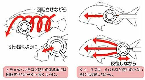 Prince Industry 18-8 fish scale remover 'Ginrin' NEW from Japan_3