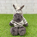 NICI Wild Friends Zebra Classic Keanu 35cm Plush Doll 28542 Unisex Kids NEW_3