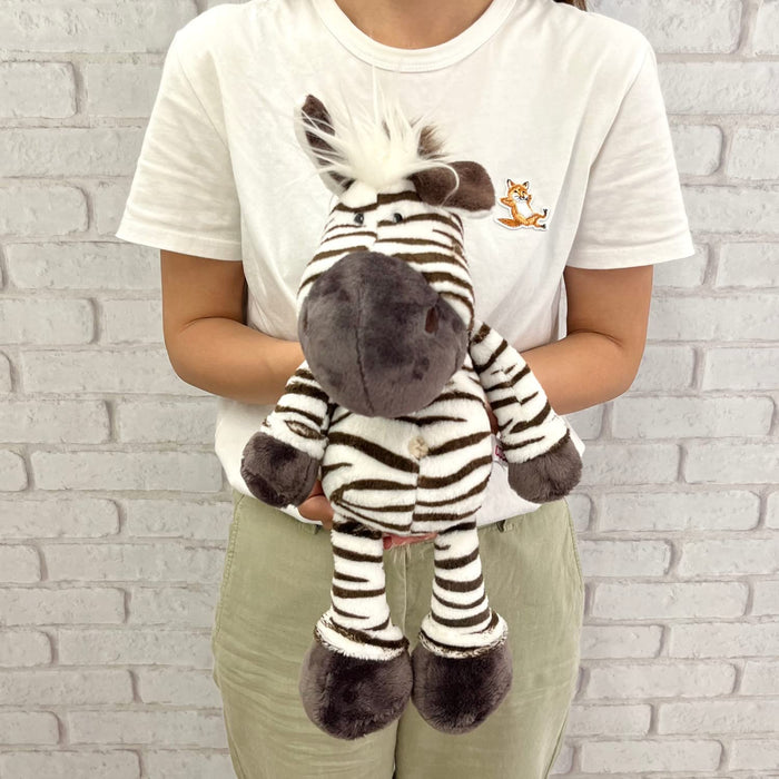 NICI Wild Friends Zebra Classic Keanu 35cm Plush Doll 28542 Unisex Kids NEW_5