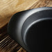 Yanagi Sori Nanbu Tekki Iron Pan Shallow 22cm with Iron Lid, Handle 31334220 NEW_3