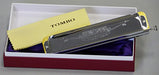 TOMBO dragonfly chromatic harmonica 22 holes sliding type UNIKA 1244C NEW_3