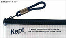Raymay pen case navy KPF502K Kept clear JAPAN  NEW_2