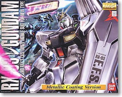 BANDAI MG 1/100 RX-93 Nu GUNDAM METALLIC COATING Ver Plastic Model Kit NEW Japan_1