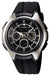 CASIO Collection Standard (Old Model) AQ-163W-1B1JF Men's Black Rubber Band NEW_1