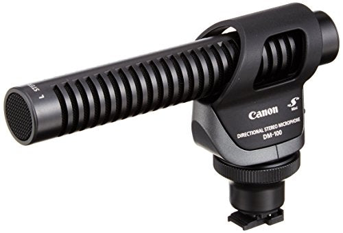 Canon stereo microphone DM-100 for iVIS HF10/HF100 Black ‎FBA_2591B002 NEW_1