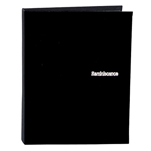 Mini Pocket Photo Album Hard Cover Black Reminiscence for Fuji Instax NEW_1