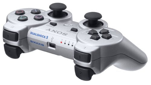 Sony PS3 Wireless Controller Dual Shock 3 Satin Silver For PS3R only NEW_1