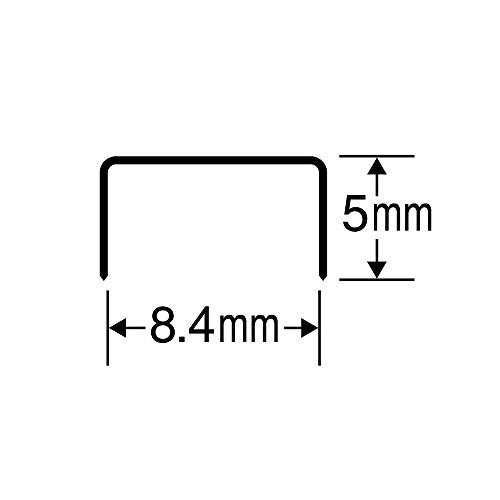 MAX Staples No.10-1M 5 Pacs (Number of single adhesives: 50) NEW from Japan_2