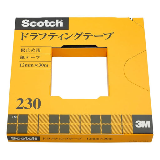 3M Scotch Drafting Tape with Cutter 12mmx30m Paper Box Made in Japan ‎22906050_1