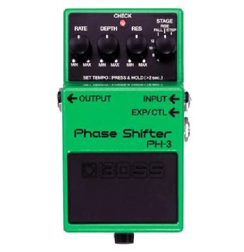 Boss PH-3 Phase Shifter Guitar Effects Pedal Green Add swell to your sound NEW_2