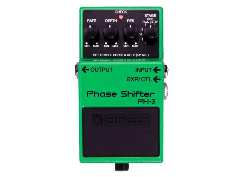 Boss PH-3 Phase Shifter Guitar Effects Pedal Green Add swell to your sound NEW_3