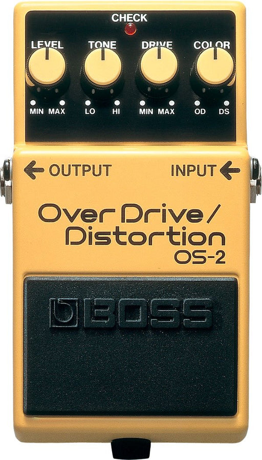Boss FS-7 Dual Footswitch Guitar Pedal Overdrive / Distortion Yellow & Black NEW_1