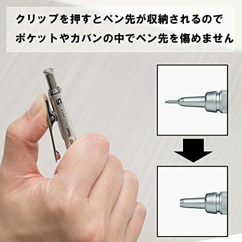 Pentel sharp pencil Graph Gear 1000 PG1015 0.5mm from Japan NEW_4