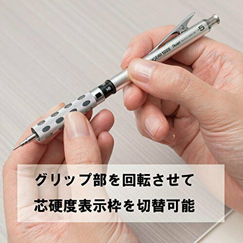 Pentel sharp pencil Graph Gear 1000 PG1015 0.5mm from Japan NEW_6