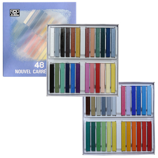Talens Japan NOUVEL Carre Pastel 48 color set Multi Color fine print NEW_1