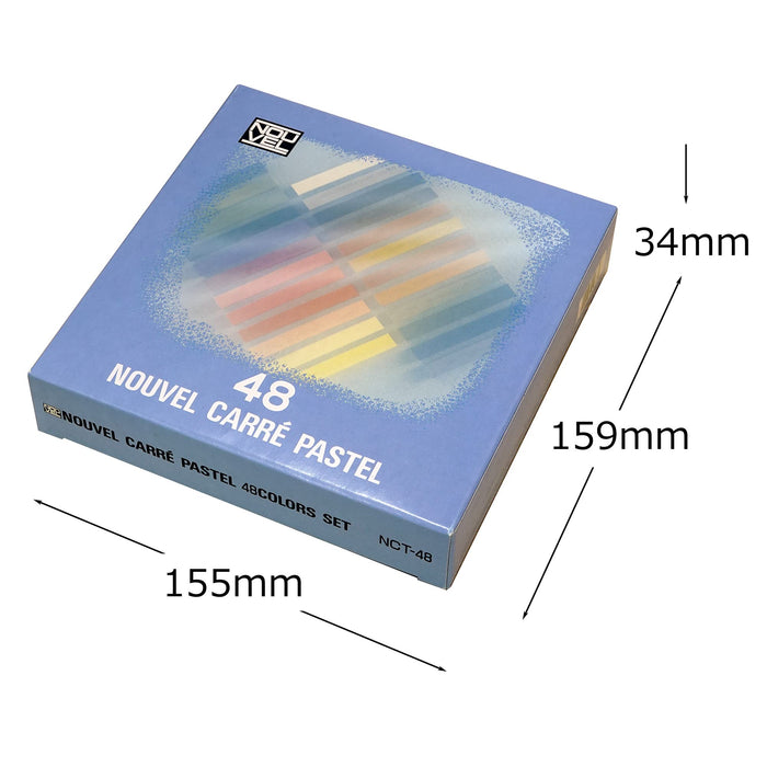 Talens Japan NOUVEL Carre Pastel 48 color set Multi Color fine print NEW_3