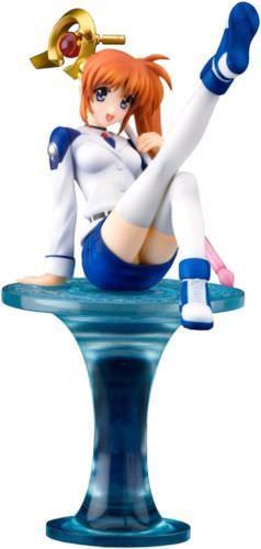 Magical Girl Lyrical Nanoha Takamachi Teaching Corps Uniform ver 1/8 PVC figure_1