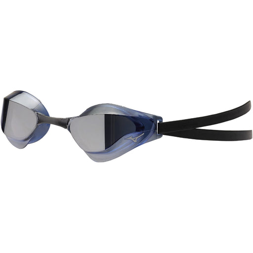 MIZUNO Swimming Goggle GX SONIC EYE J FINA N3JE9001 Blue x Silver Mirror NEW_1