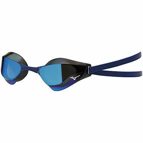 MIZUNO Swimming Goggle GX SONIC EYE J FINA N3JE9001 Smoke x Blue Mirror Unisex_1