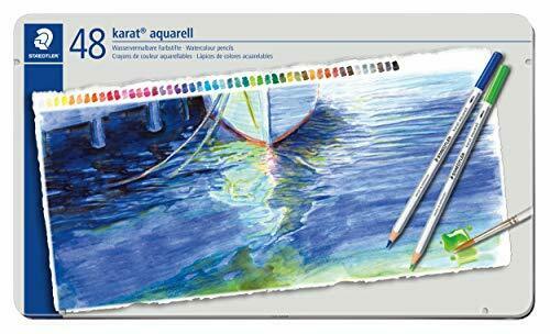 Staedtler pencils Karato Akuereru watercolor pencils 48 colors 125 M48 NEW_1