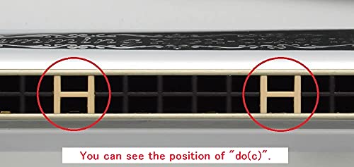 SUZUKI ‎SU-21 HUMMING G Key 21 holes Tremolo Harmonica Silver Brass NEW_4