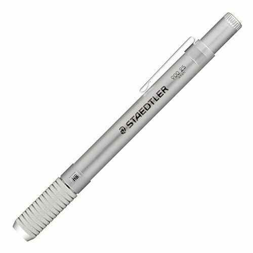 Staedtler pencil holder 900 25 Silver Alminium NEW from Japan_1