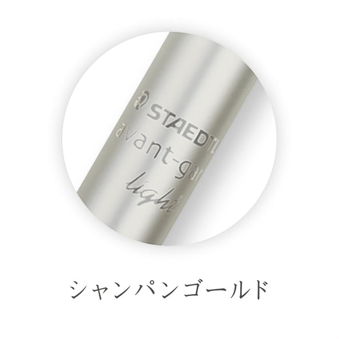 Staedtler multi-function pen avant-garde light champagne gold 927AGL-G Red&Black_2