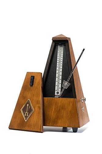 Wittner Wooden Metronome System Malzel Walnut Color 813M 22cm Made in Germany_1