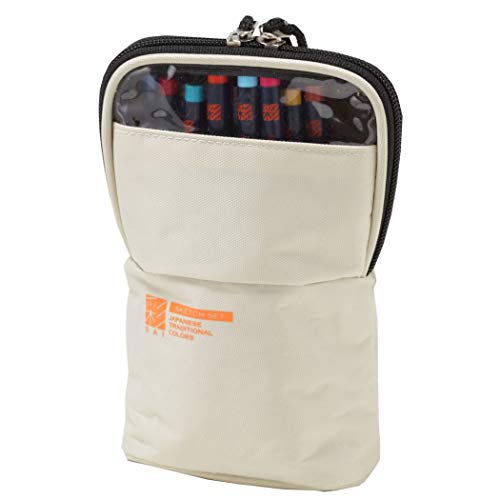 Akashiya Watercolor Brush Pen SAI 20 Colors Sketch Set Ivory CA550S-IV NEW_1