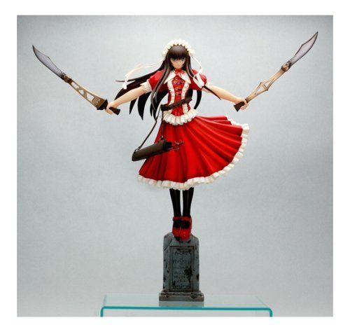 Griffon Ikki Tousen Teni Battle Ver.DX Version Red Color 1/7 Scale Figure_2