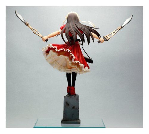 Griffon Ikki Tousen Teni Battle Ver.DX Version Red Color 1/7 Scale Figure_6