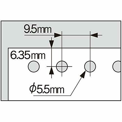 Curl Loose-leaf punch SP-30N Grisser A4 30 hole correspondence Drilling 5 sheets_2