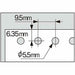 Curl Loose-leaf punch SP-30N Grisser A4 30 hole correspondence Drilling 5 sheets_2