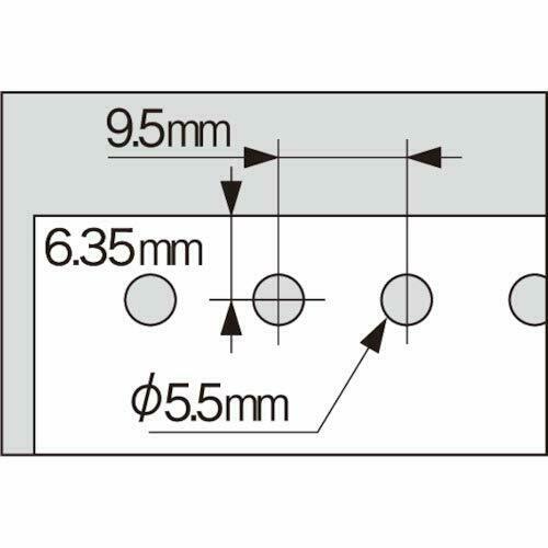 Curl Loose-leaf punch SP-30N Grisser A4 30 hole correspondence Drilling 5 sheets_6