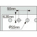Curl Loose-leaf punch SP-30N Grisser A4 30 hole correspondence Drilling 5 sheets_6